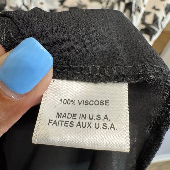 MISA Los Angeles Della Midi Dress V Neck Dress Flowy Romantic Resort Women's L - Picture 12 of 12